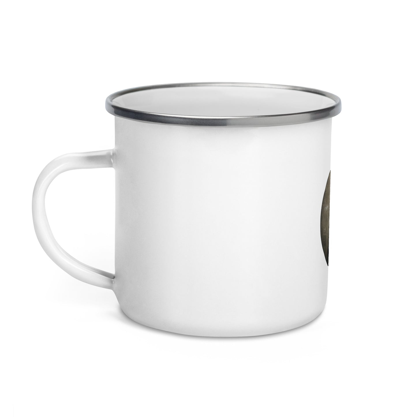 White Enamel Mug